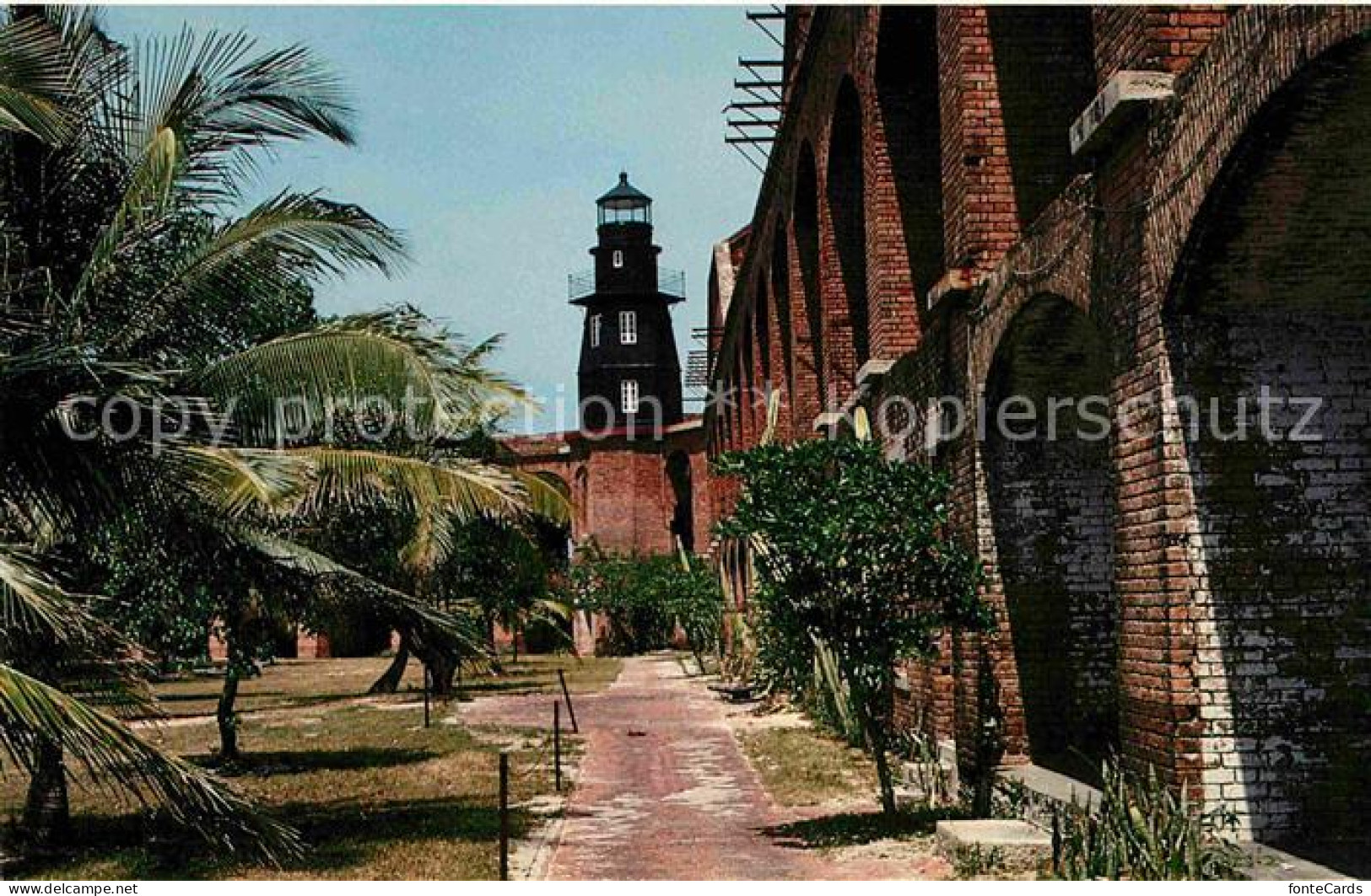 72705261 Fort Jefferson Leuchtturm Fort Jefferson - Autres & Non Classés