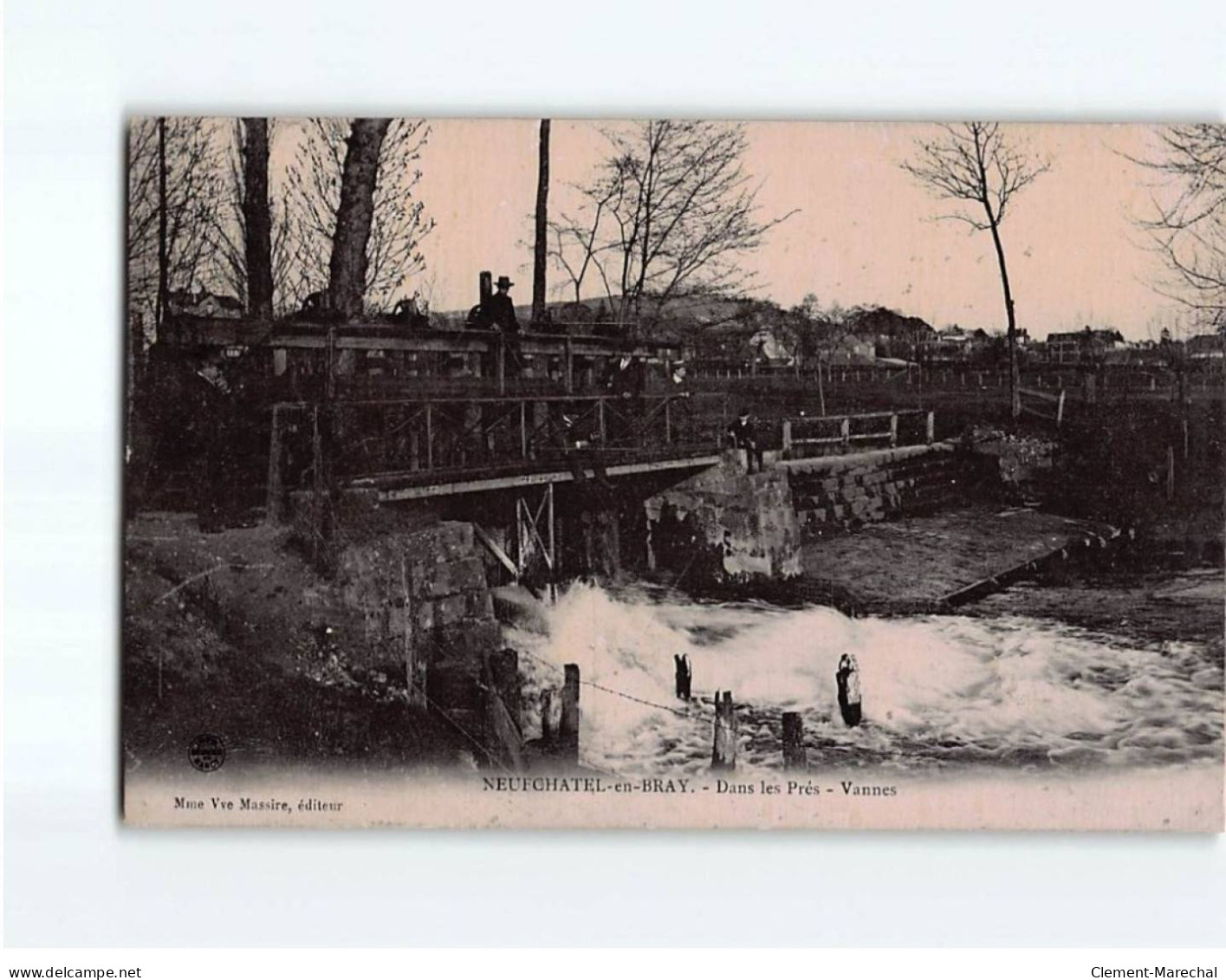 NEUFCHATEL EN BRAY : Dans Les Prés, Vannes - état - Neufchâtel En Bray