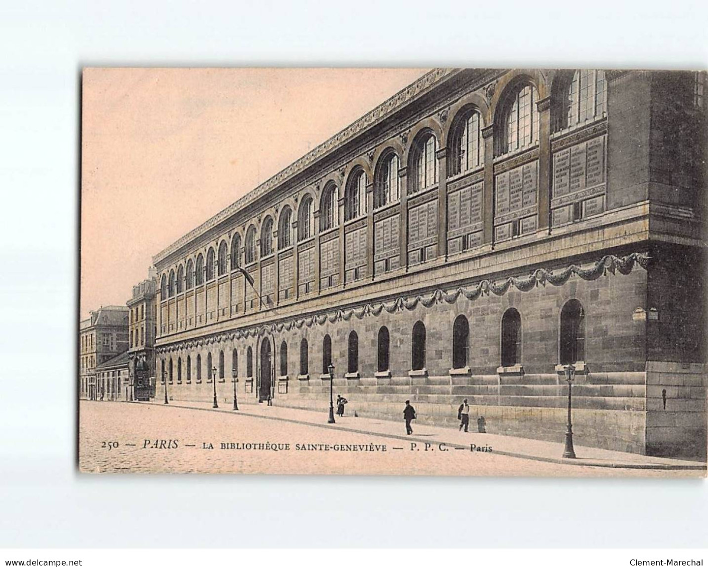 PARIS : La Bibliothèque Sainte-Geneviève - Très Bon état - Sonstige & Ohne Zuordnung