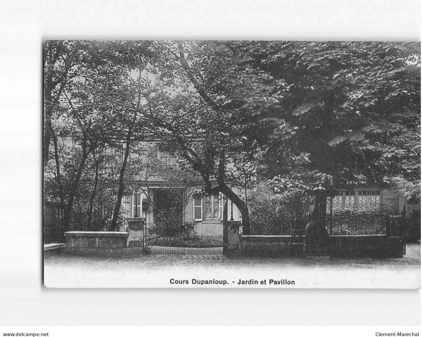 PARIS : Cours Dupanloup, Jardin Et Pavillon - Très Bon état - Sonstige & Ohne Zuordnung