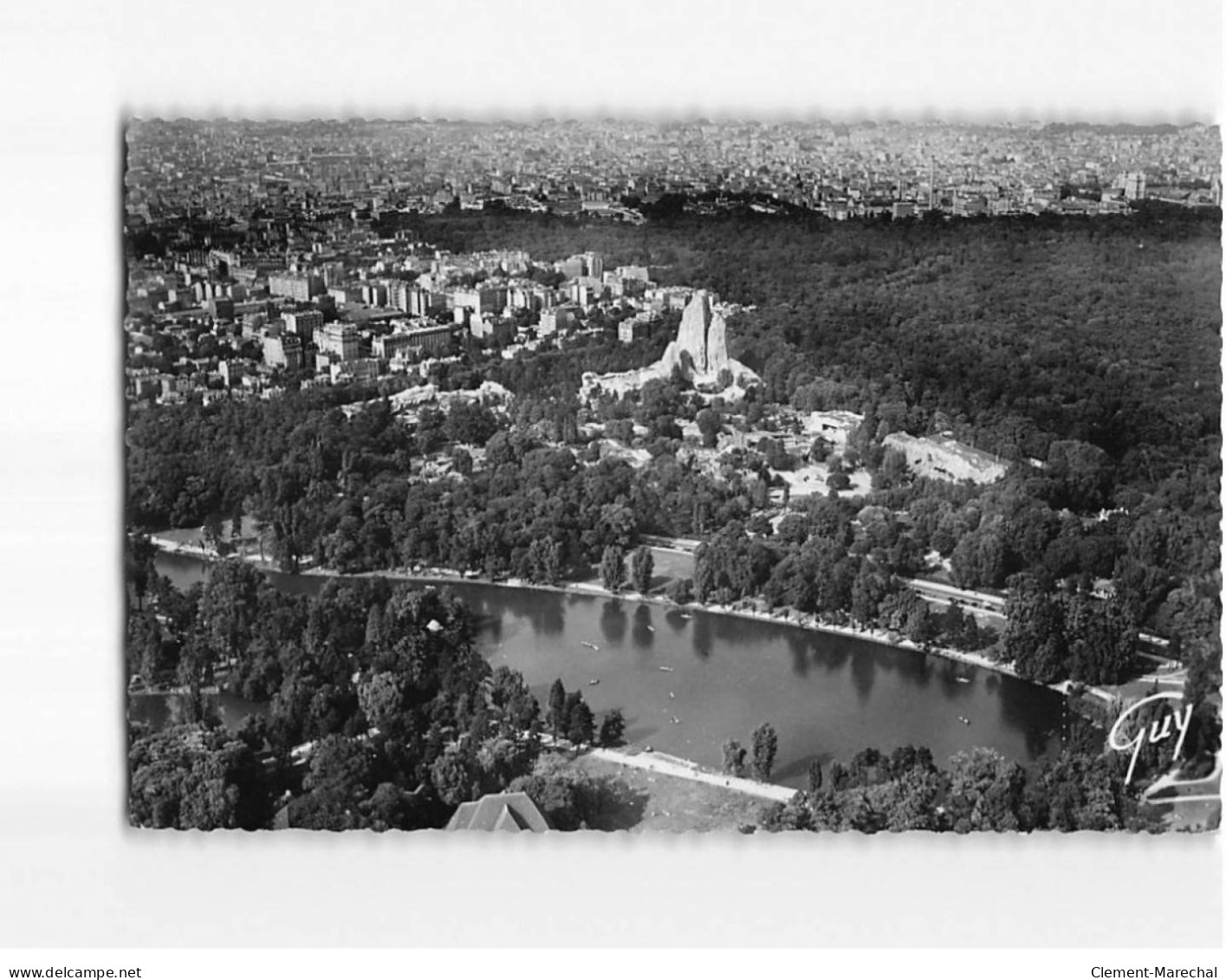 PARIS VINCENNES : Le Lac Daumesnil Et Le Parc Zoologique Avec Son Grand Rocher - Très Bon état - Other & Unclassified