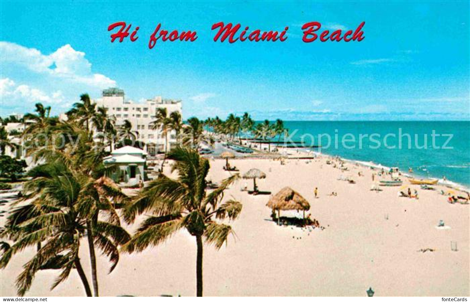 72705257 Miami_Beach Strand - Sonstige & Ohne Zuordnung