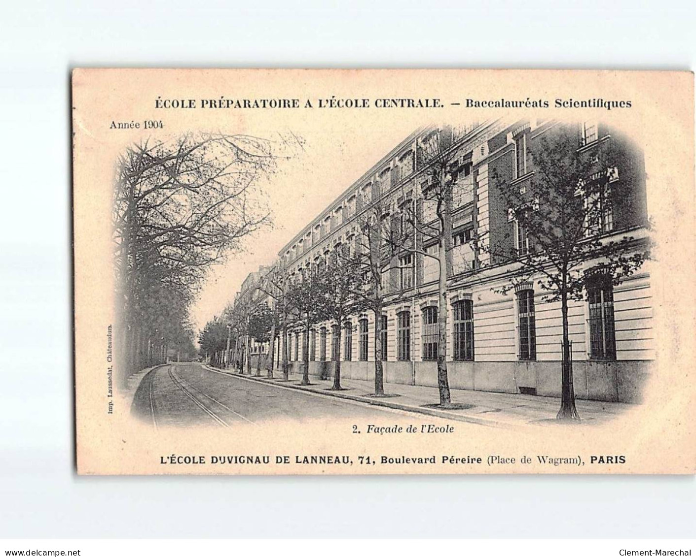 PARIS : L'Ecole Duvignau De Lanneau - Très Bon état - Education, Schools And Universities