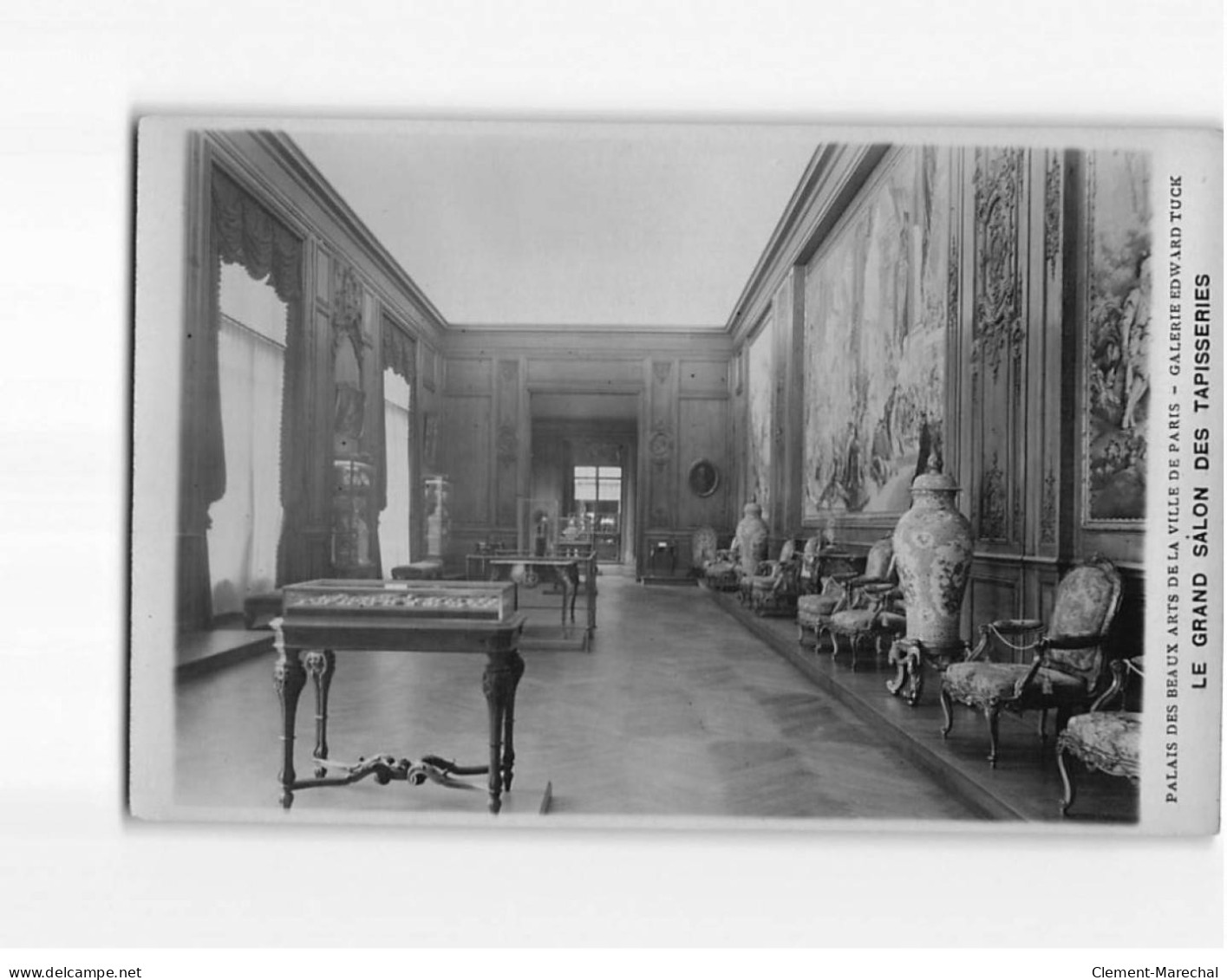 PARIS : Palais Des Beaux Arts, Galerie Edward Tuck, Le Grand Salon Des Tapisseries - Très Bon état - Otros Monumentos