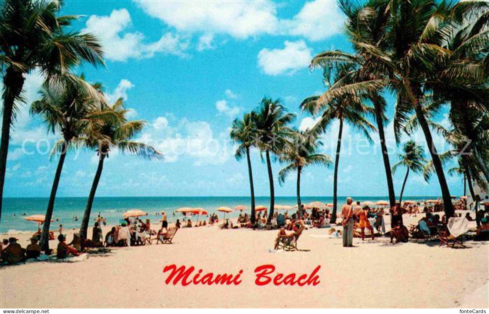 72705256 Miami_Beach Strand - Altri & Non Classificati