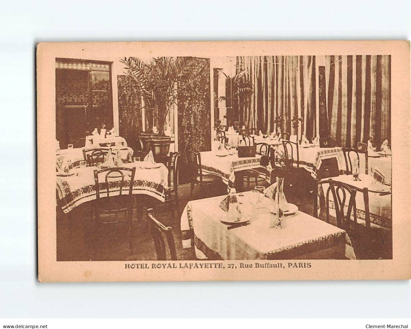 PARIS : Hôtel Royal Lafayette - Très Bon état - Cafés, Hôtels, Restaurants