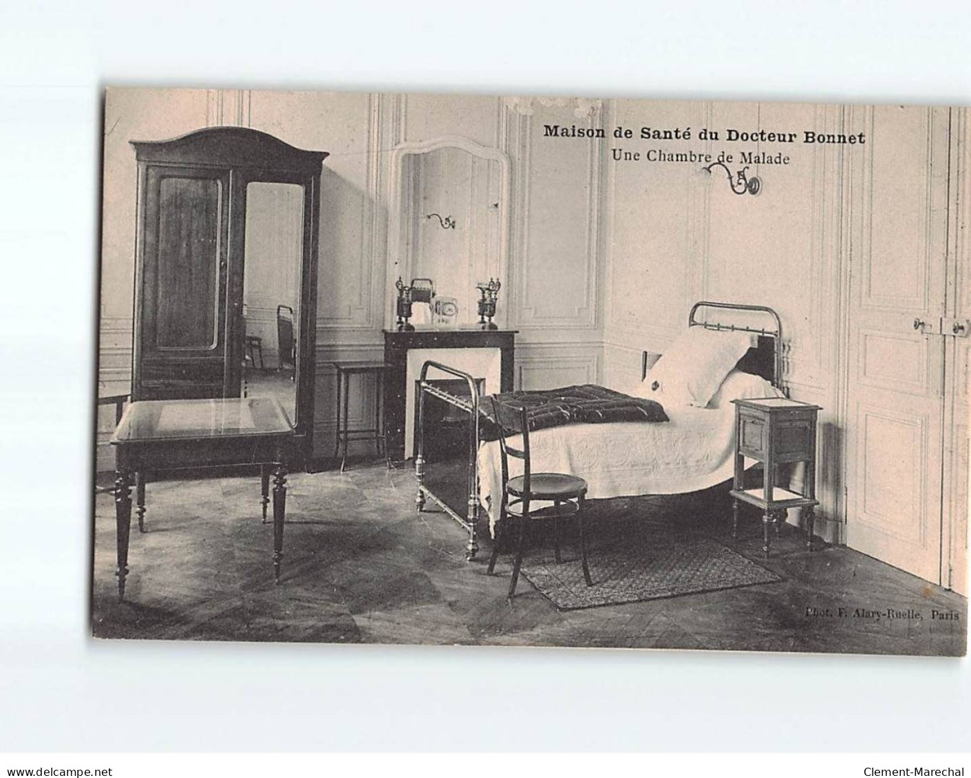 PARIS : Maison De Santé Du Dr Bonnet, Une Chambre De Malade - Très Bon état - Santé, Hôpitaux