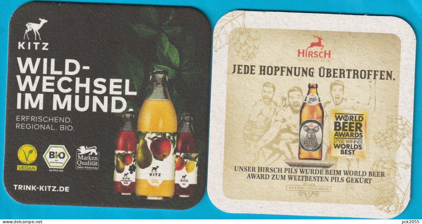 Hirsch-Braue­rei Honer Wurmlingen ( Bd 2448 ) - Bierdeckel