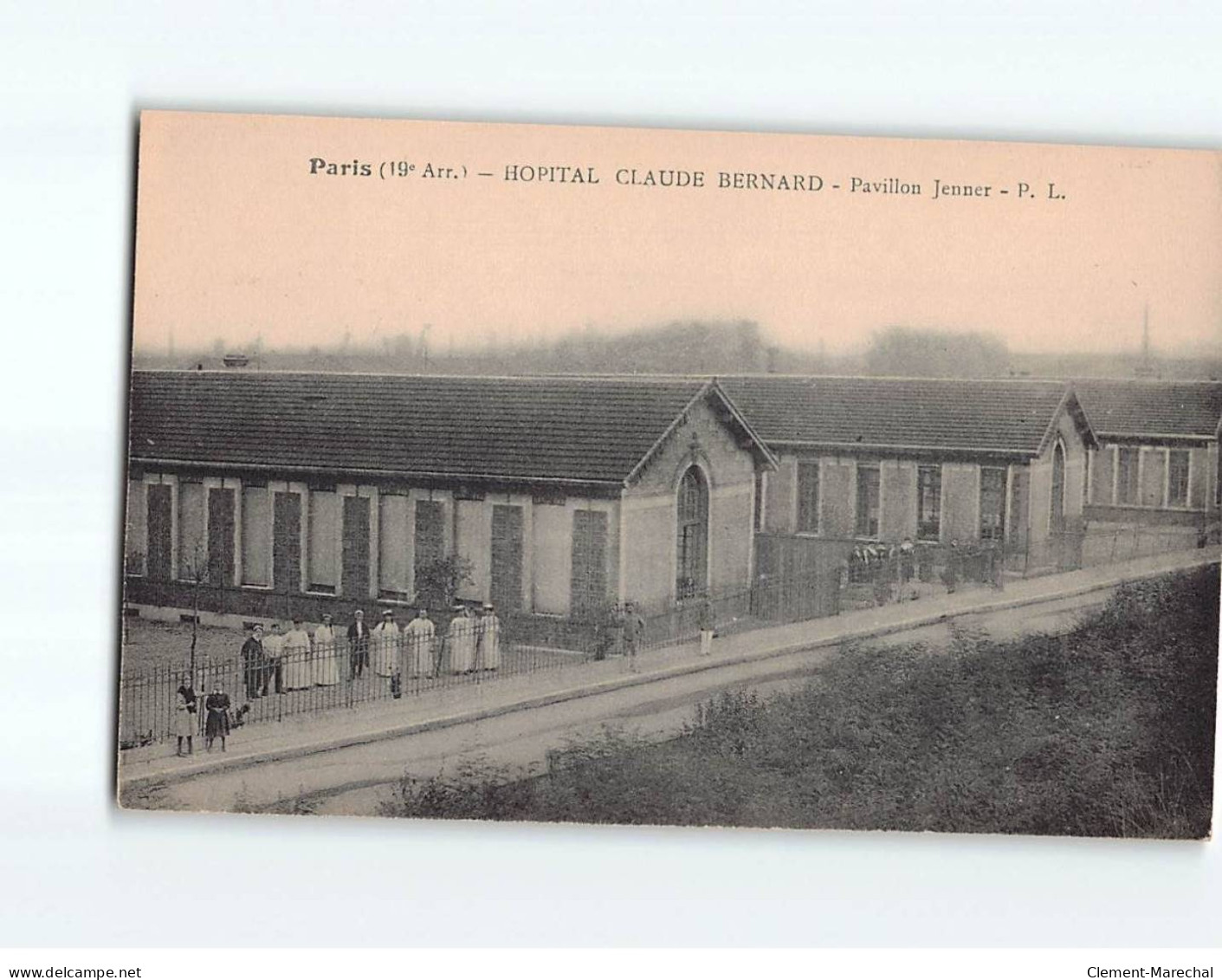 PARIS : Hôpital Claude Bernard, Pavillon Jenner - Très Bon état - Salute, Ospedali