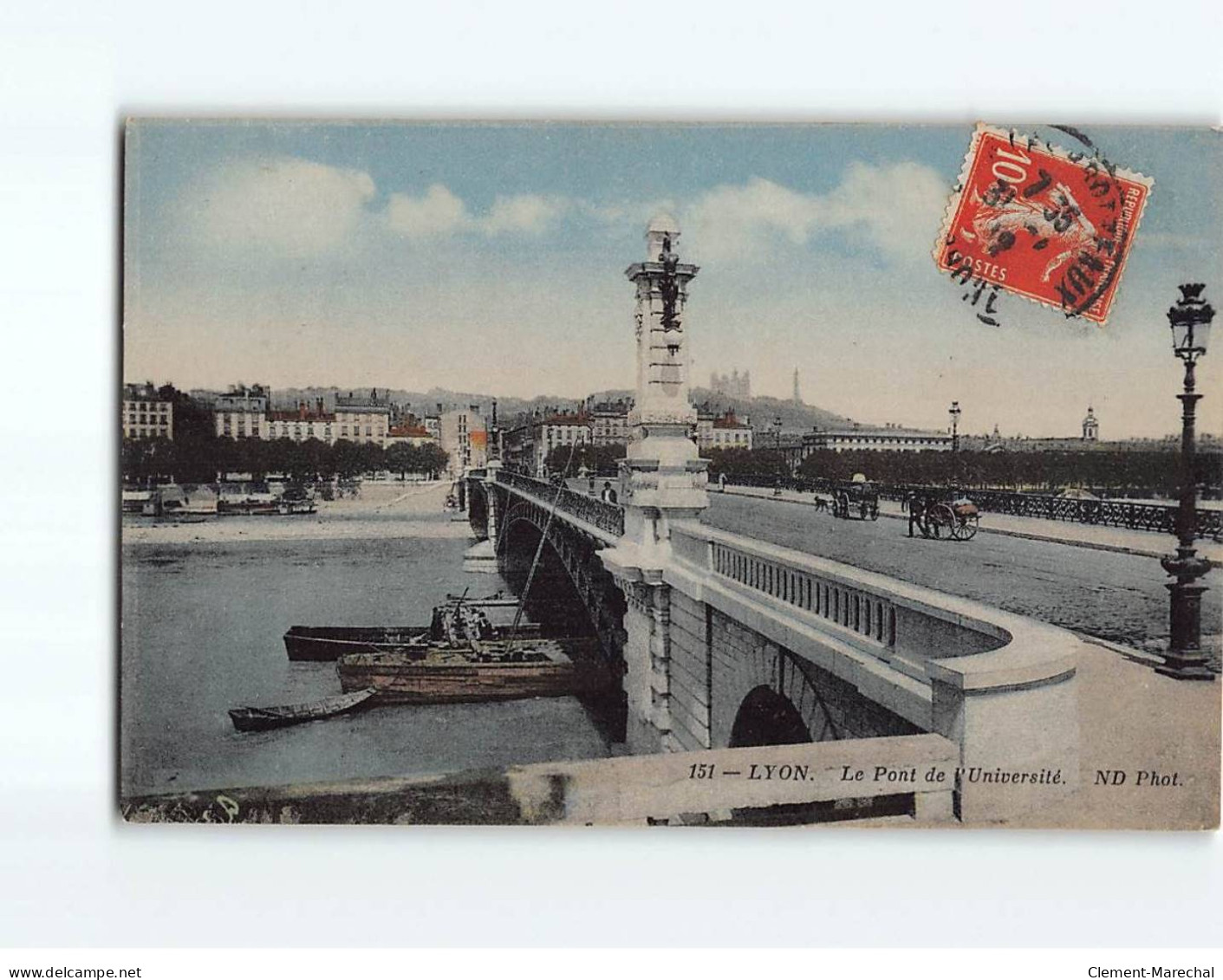 LYON : Le Pont De L'Université - état - Sonstige & Ohne Zuordnung