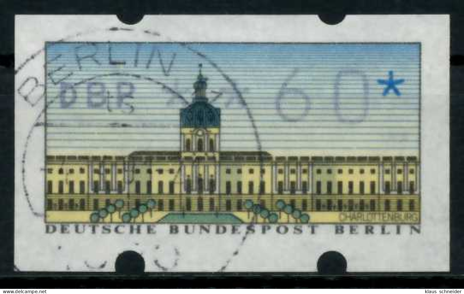 BERLIN ATM 1987 Nr 1-060 Zentrisch Gestempelt X636ADE - Oblitérés