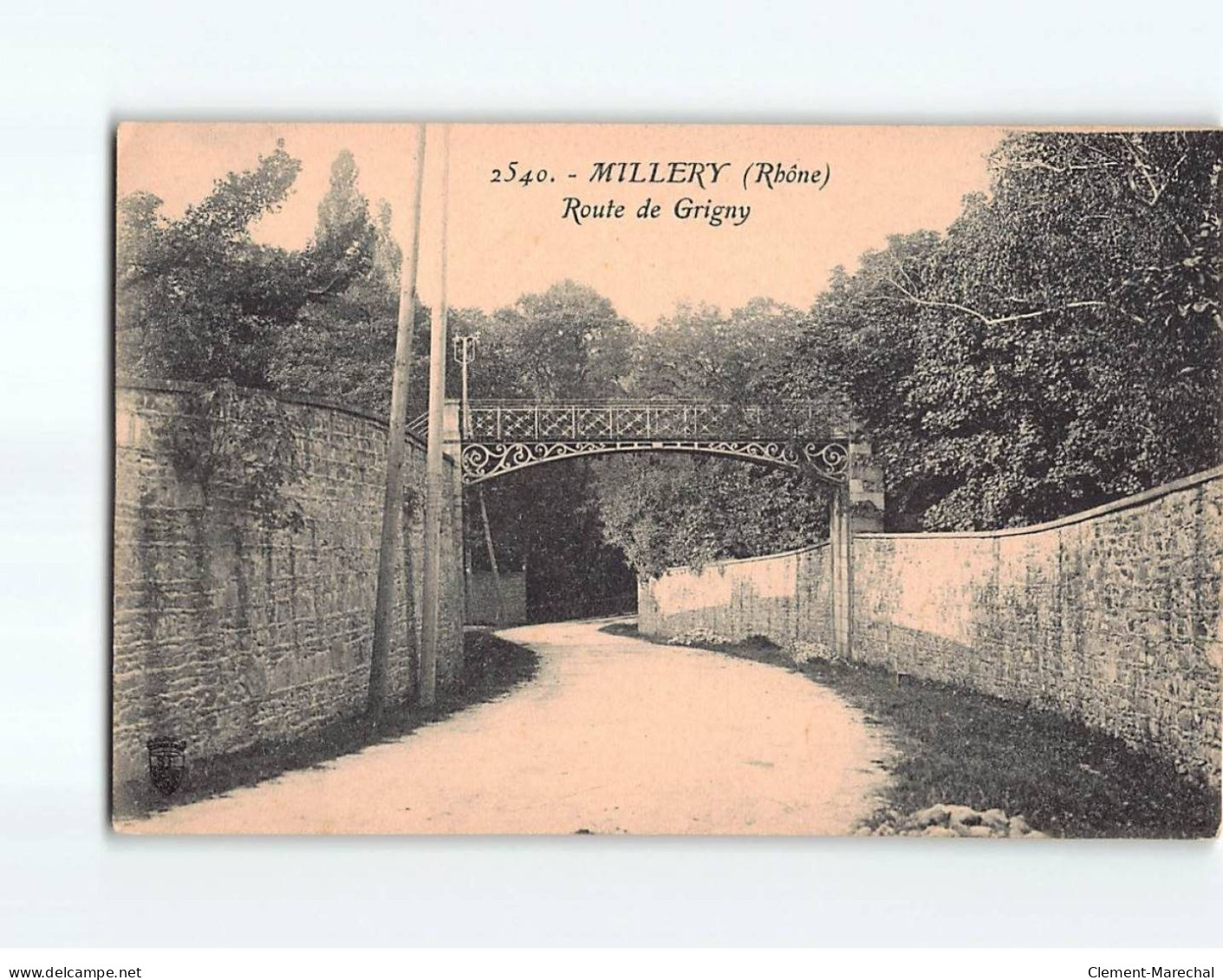 MILLERY : Route De Grigny - Très Bon état - Otros & Sin Clasificación