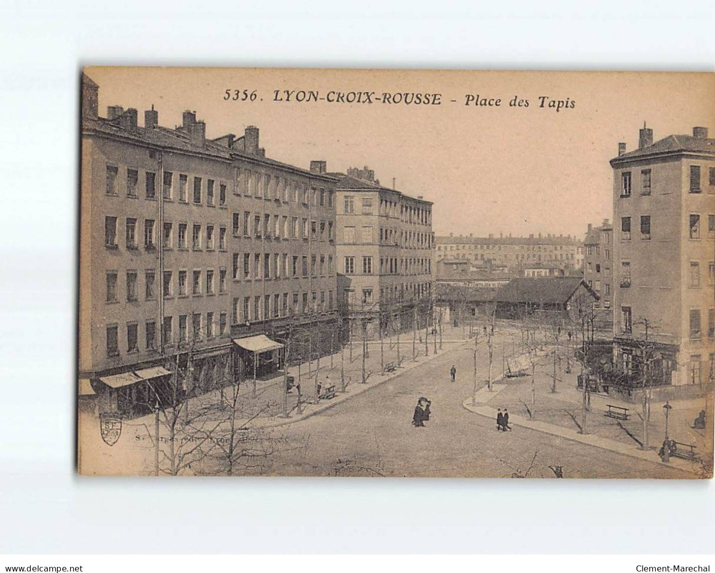 LYON CROIX ROUSSE : Place Des Tapis - état - Autres & Non Classés