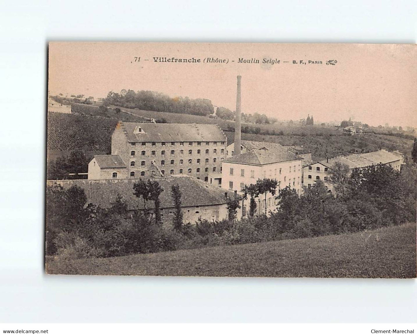 VILLEFRANCHE SUR SAONE : Moulin Seigle - état - Villefranche-sur-Saone