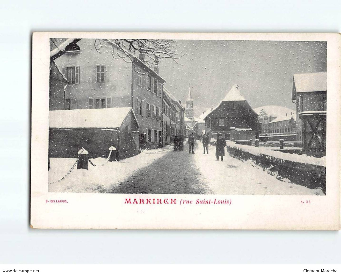 MARKIRCH : Rue Saint-Louis - Très Bon état - Andere & Zonder Classificatie