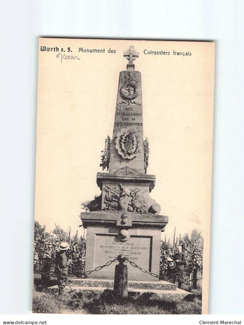 WOERTH : Monument Des Cuirassiers Français - Très Bon état - Wörth