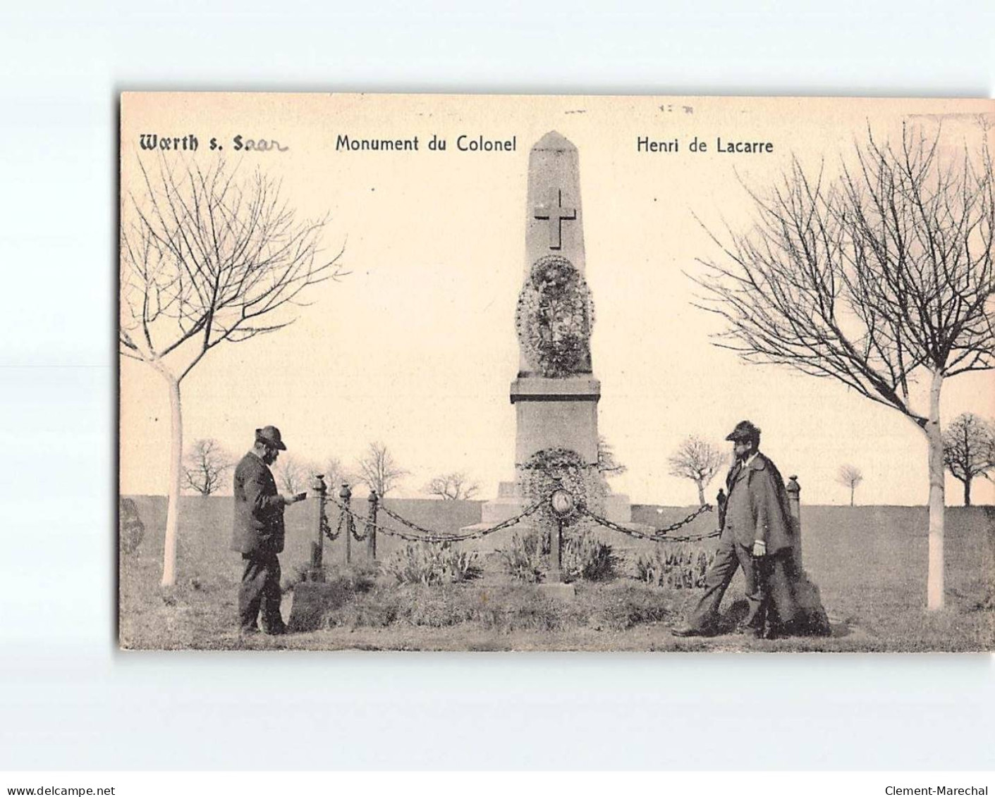 WOERTH : Monument Du Colonel Henri De Lacarre - Très Bon état - Woerth