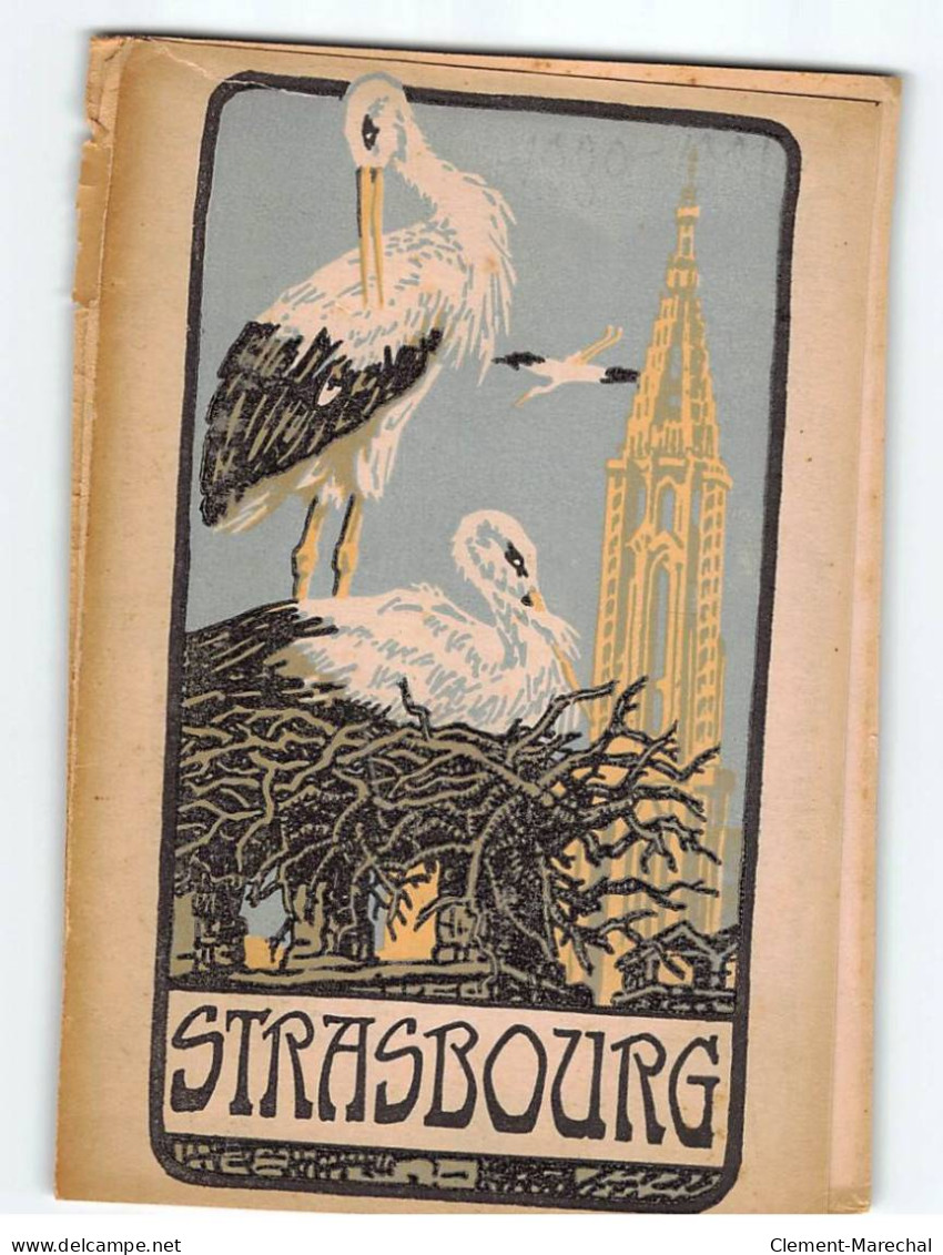 STRASBOURG : Carte Souvenir - état - Straatsburg