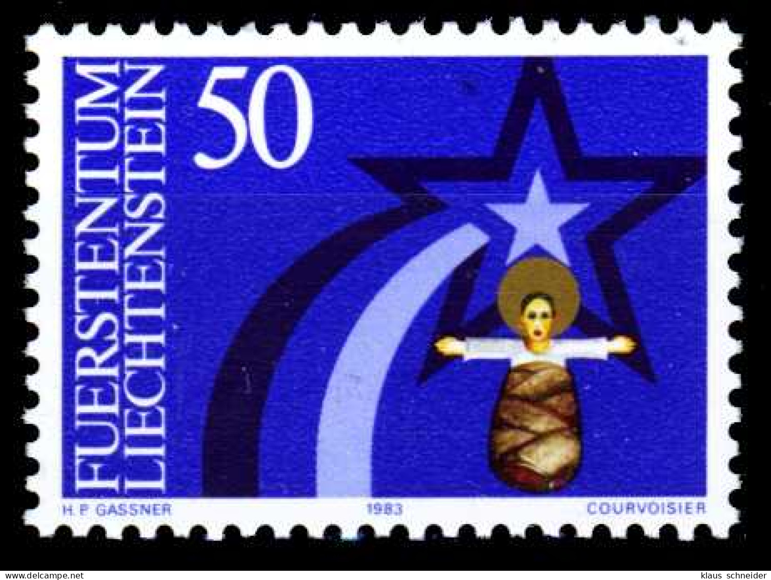 LIECHTENSTEIN 1983 Nr 832 Postfrisch SB4640E - Unused Stamps