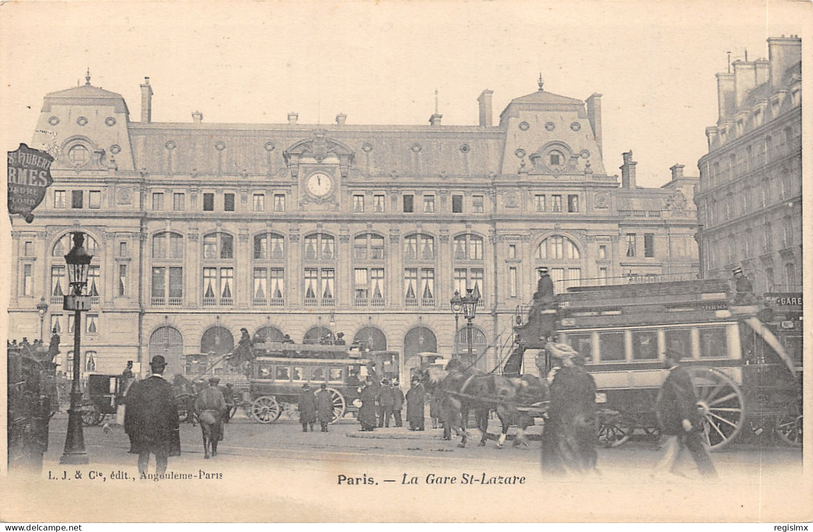 75-PARIS-GARE SAINT LAZARE-N°T2410-H/0395 - Autres & Non Classés