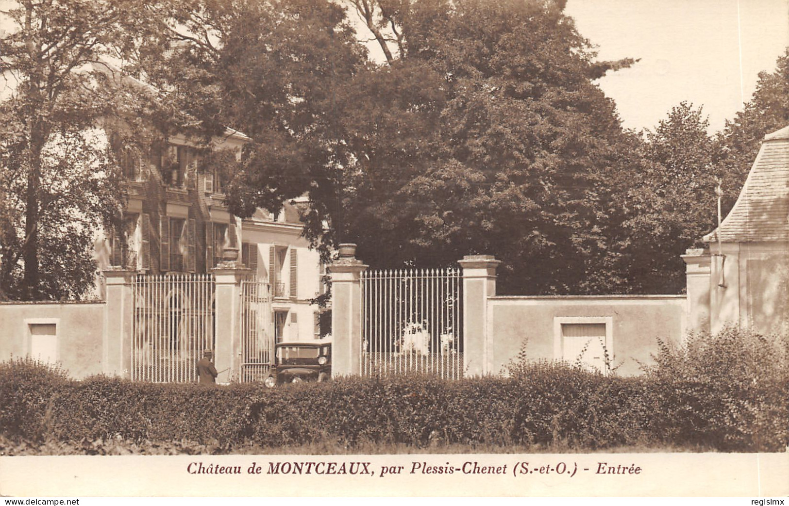 91-COUDRAY MONTCEAUX-CHÂTEAU DE MONTCEAUX-N°T2410-H/0251 - Other & Unclassified