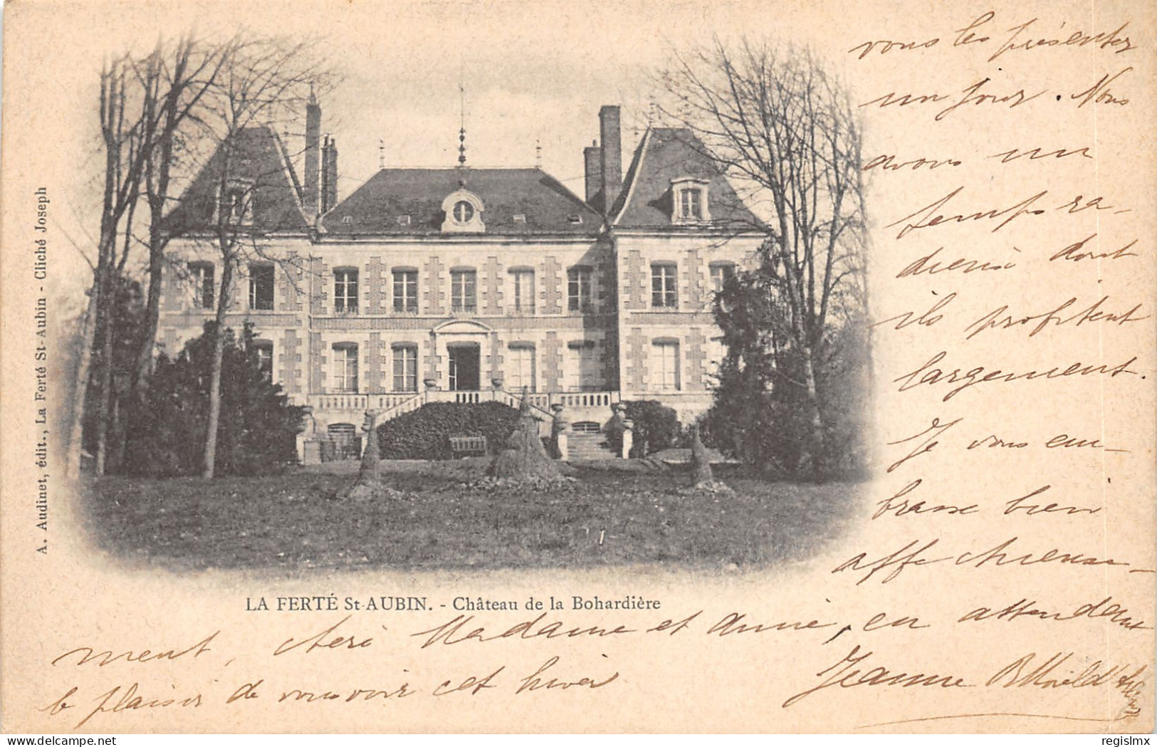 45-LA FERTE SAINT AUBIN-CHÂTEAU DE LA BOHARDIERE-N°T2410-H/0205 - Autres & Non Classés