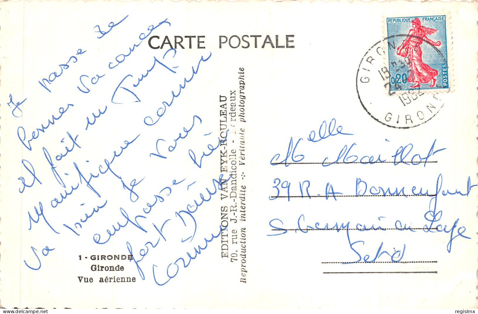 33-GIRONDE-N°T2410-H/0029 - Sonstige & Ohne Zuordnung