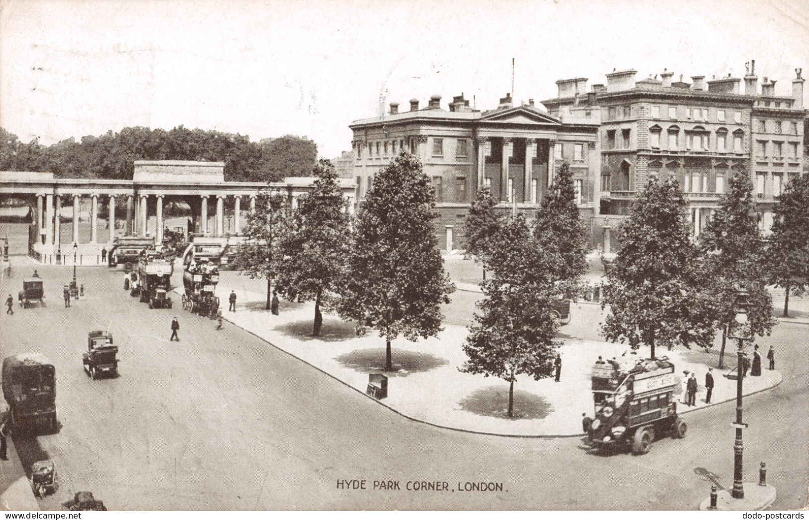 R297852 Hyde Park Corner. London. 1922 - Sonstige & Ohne Zuordnung