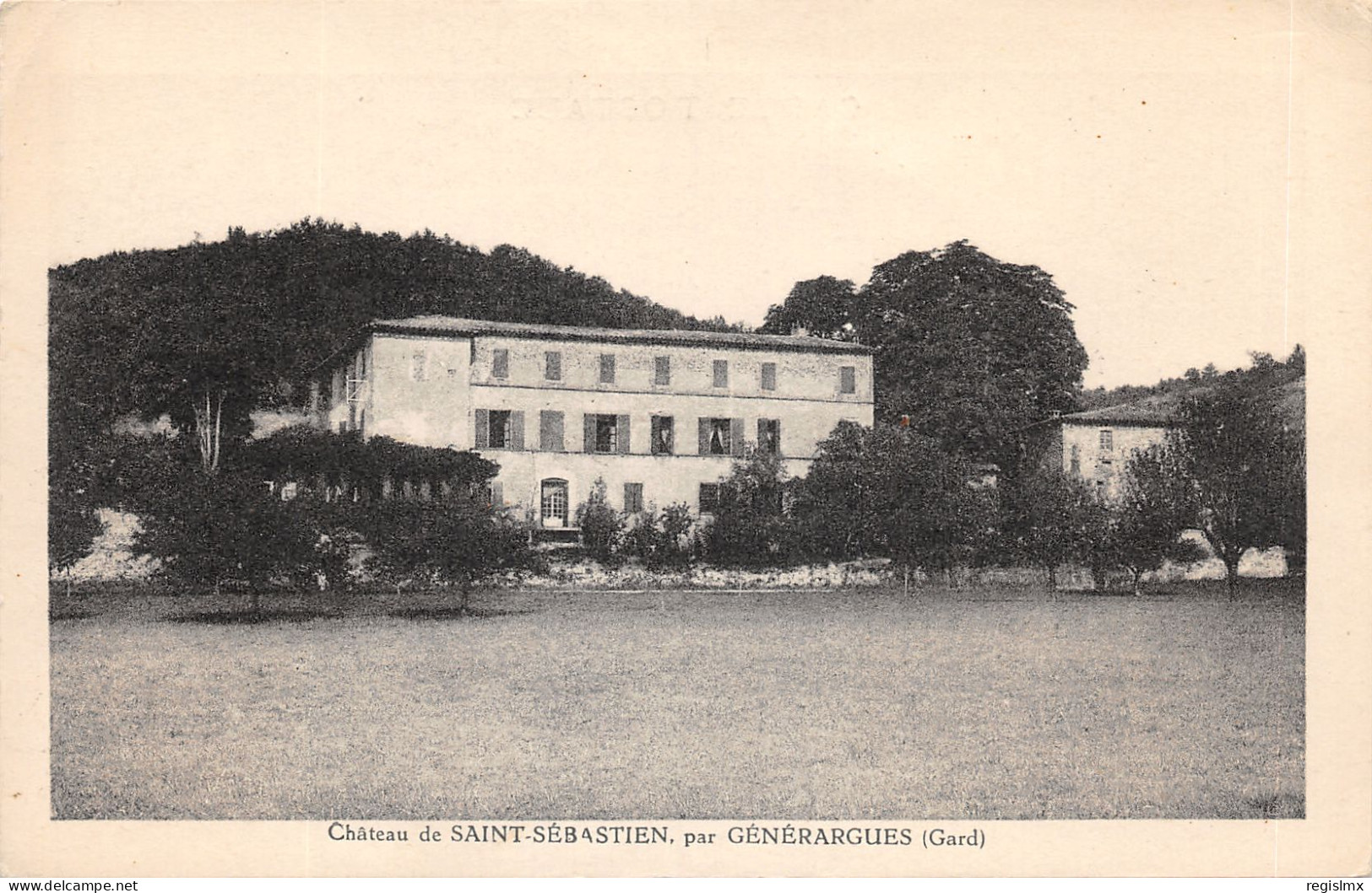 30-GENERARGUES-CHÂTEAU DE SAINT SEBASTIEN-N°T2410-G/0345 - Sonstige & Ohne Zuordnung