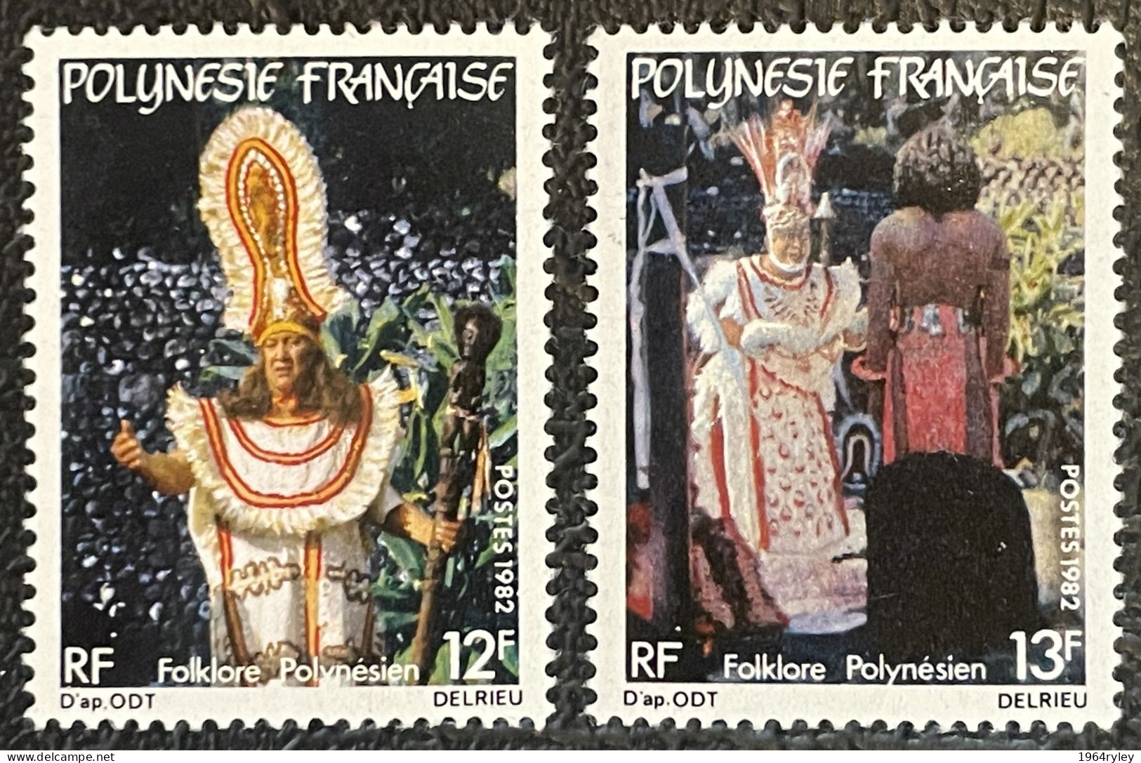 FRENCH POLYNESIA - MNH** - 1982 -  # 181/182 - Nuevos