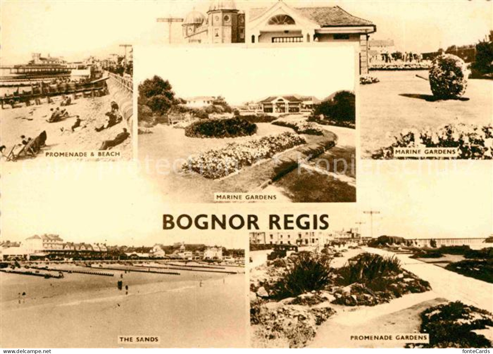 72689766 Bognor Regis Promenade Beach Marine Gardens The Sands Promenade Gardens - Other & Unclassified