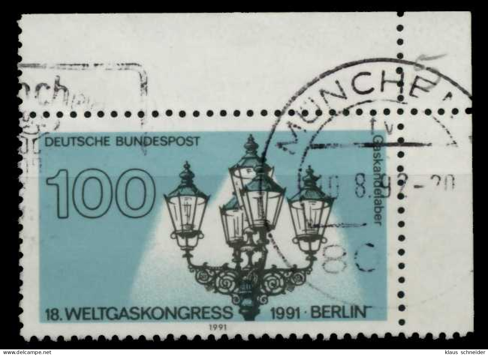 BRD 1991 Nr 1538 Gestempelt ECKE-ORE X84B002 - Used Stamps