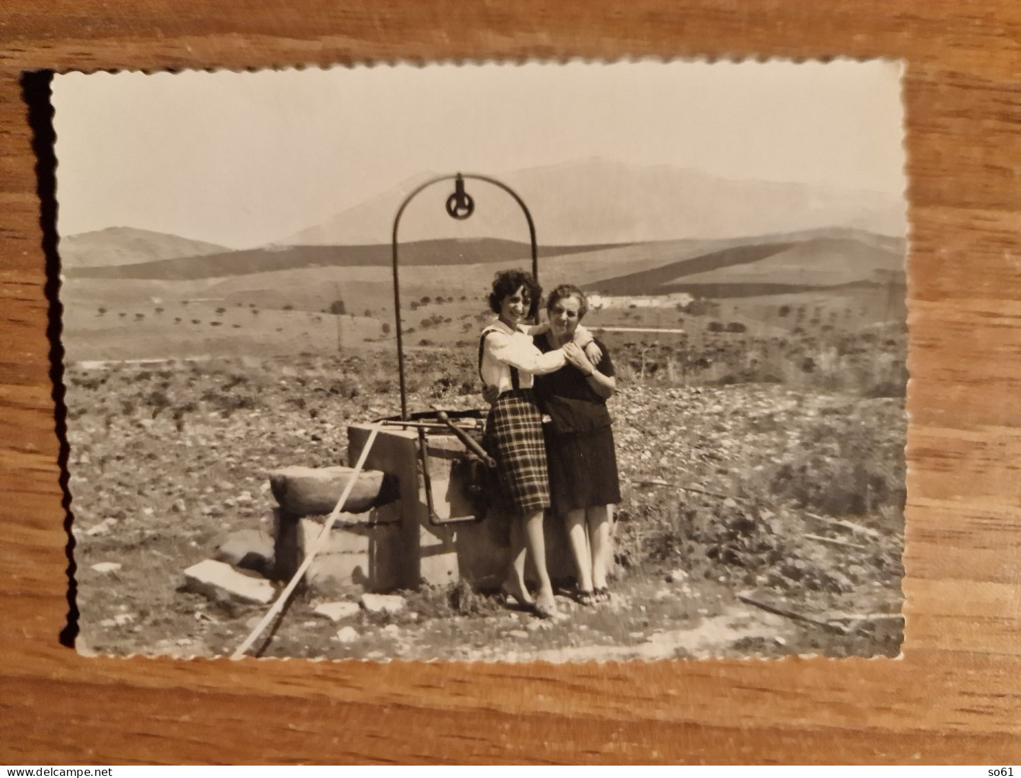 19482.   Fotografia D'epoca Donne Aa '50 Castellammare? Sicilia - 10x7 - Places