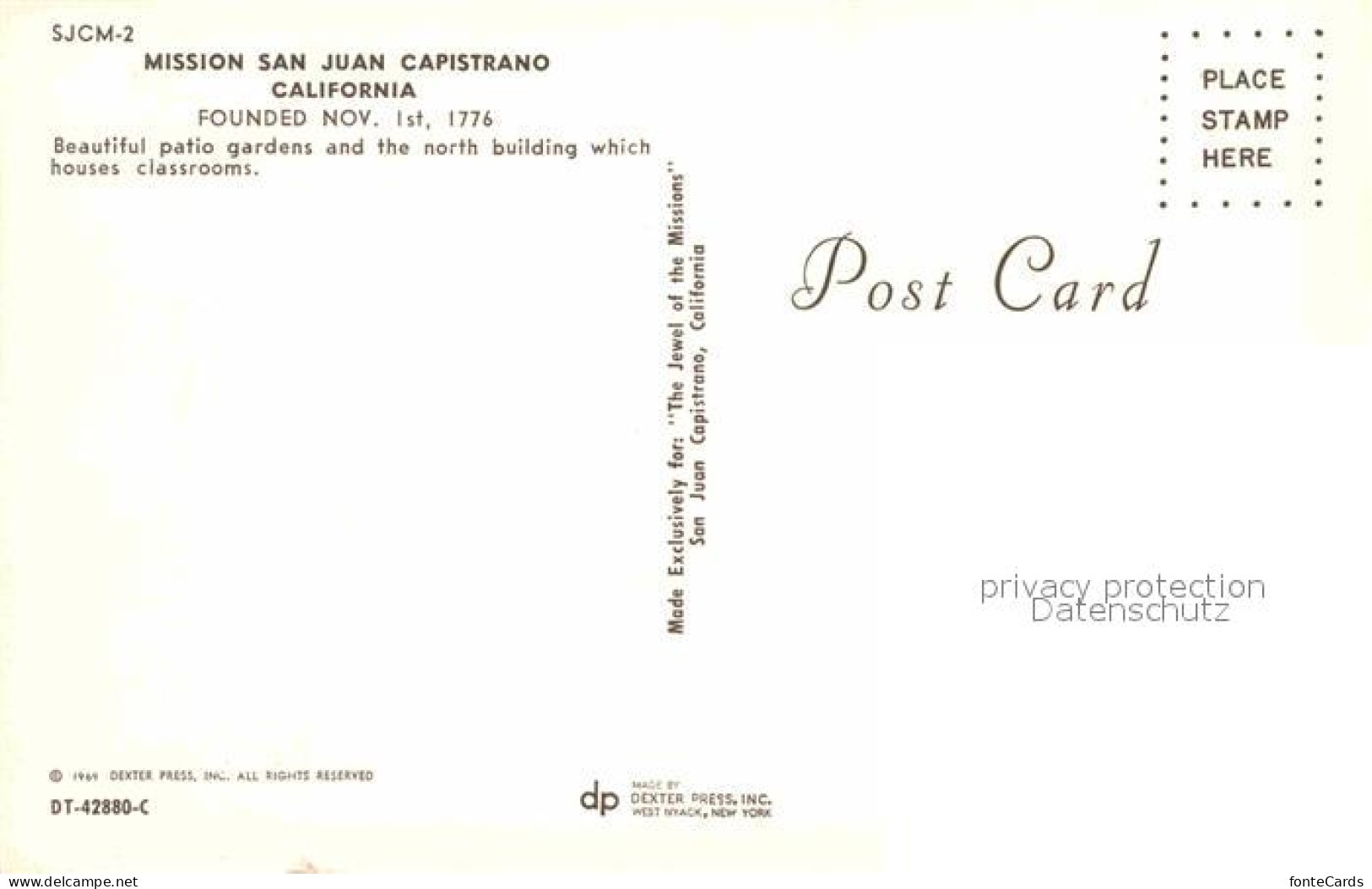 72689751 San_Juan_Capistrano Mission Founded 1776 Patio Gardens - Other & Unclassified