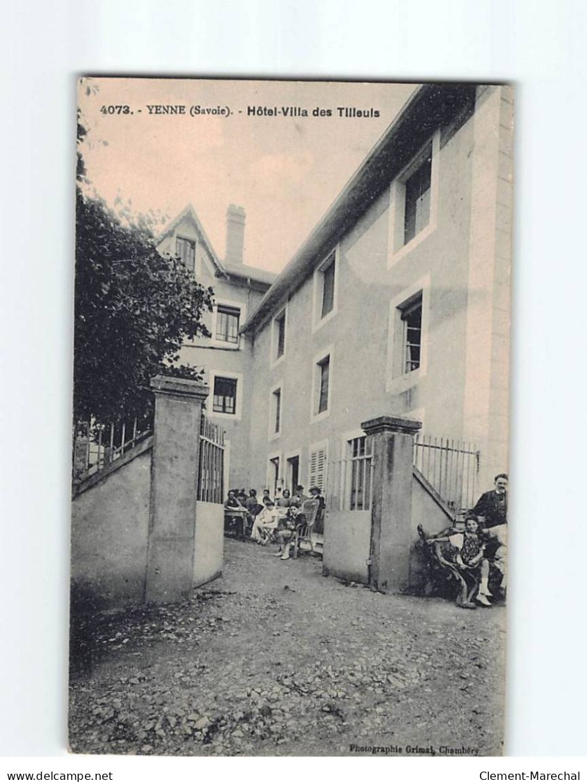 YENNE : Hôtel-Villa Des Tilleuls - état - Yenne