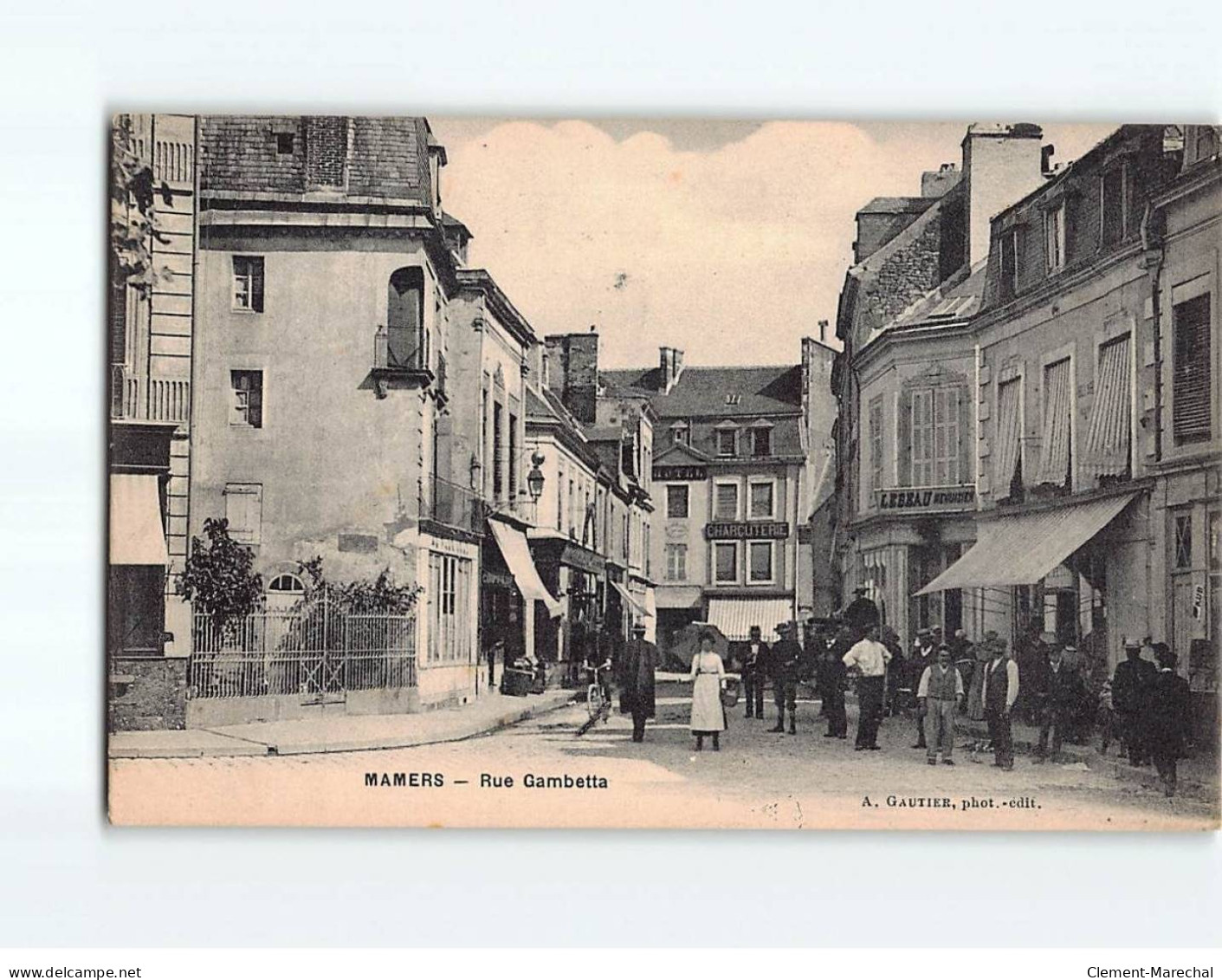 MAMERS : Rue Gambetta - état - Mamers