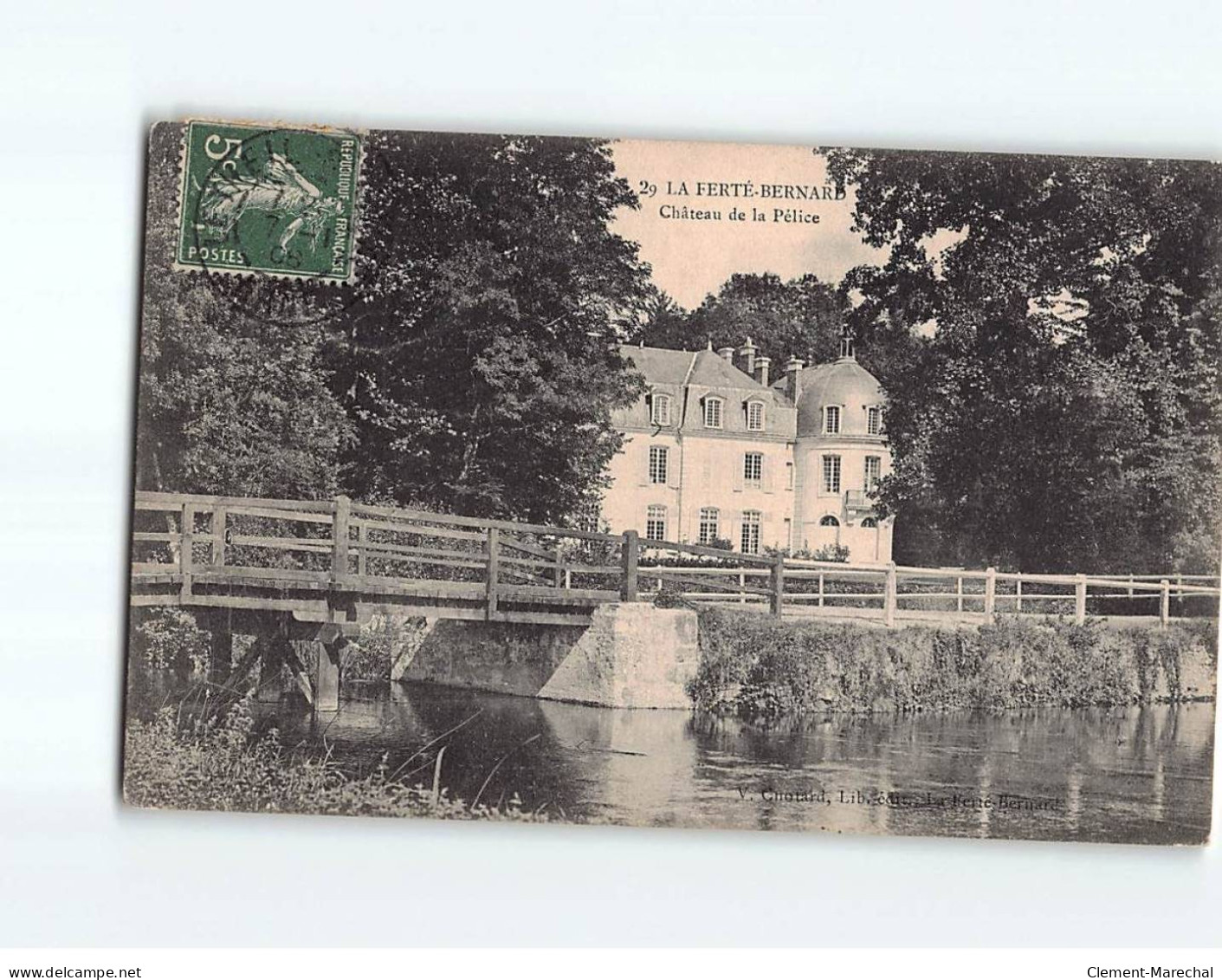 LA FERTE BERNARD : Château De La Pélice - état - La Ferte Bernard