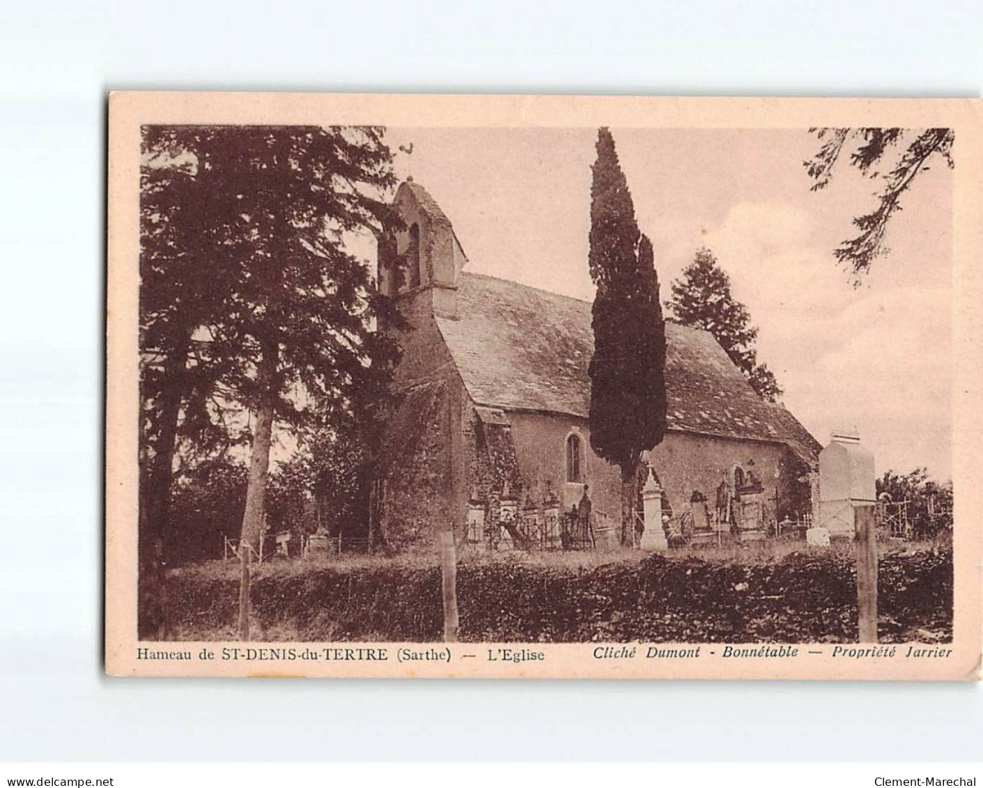 Hameau De SAINT DENIS DU TERTRE : L'Eglise - état - Autres & Non Classés