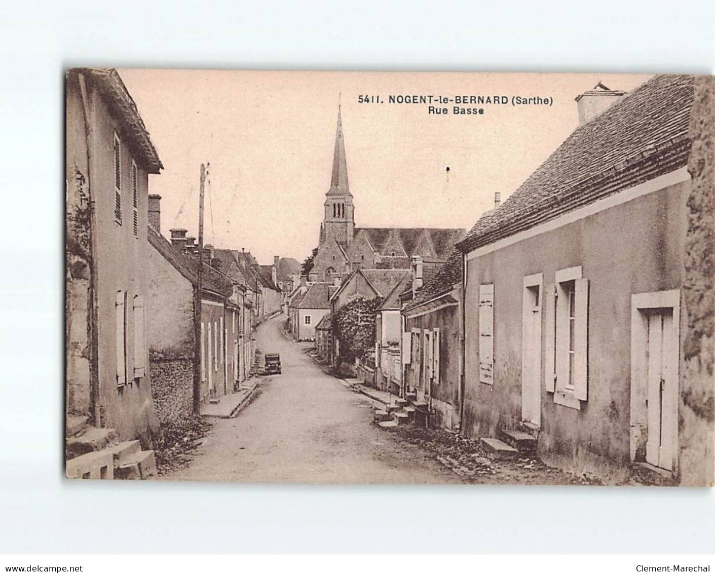 NOGENT LE BERNARD : Rue Basse - Très Bon état - Autres & Non Classés