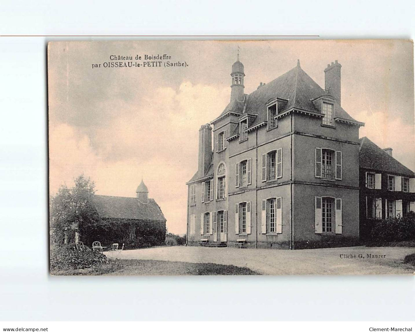 Château De Boisdeffre Par OISSEAU LE PETIT - état - Autres & Non Classés