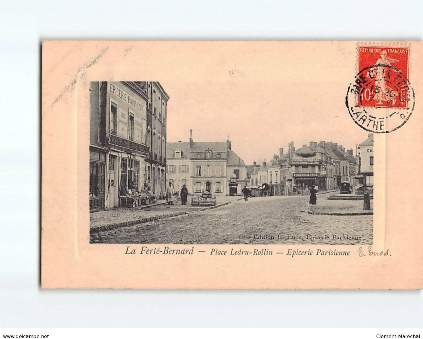 LA FERTE BERNARD : Place Ledru-Rollin, Epicerie Parisienne - état - La Ferte Bernard