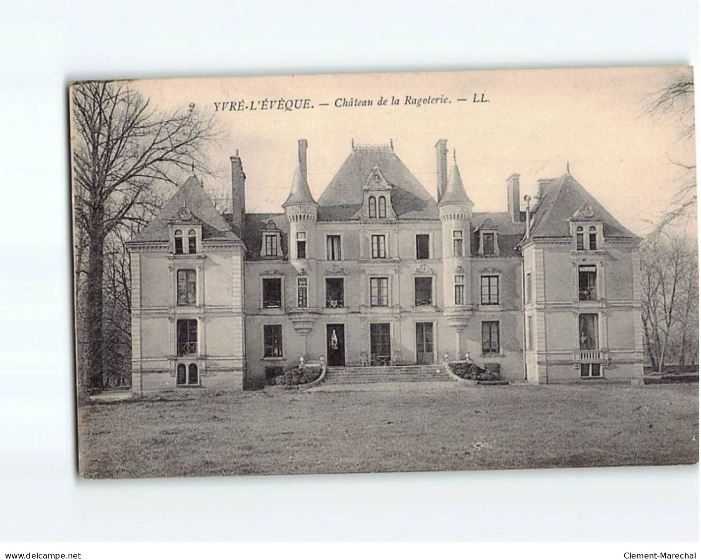 YVRE L'EVEQUE : Château De La Ragoterie - Très Bon état - Sonstige & Ohne Zuordnung