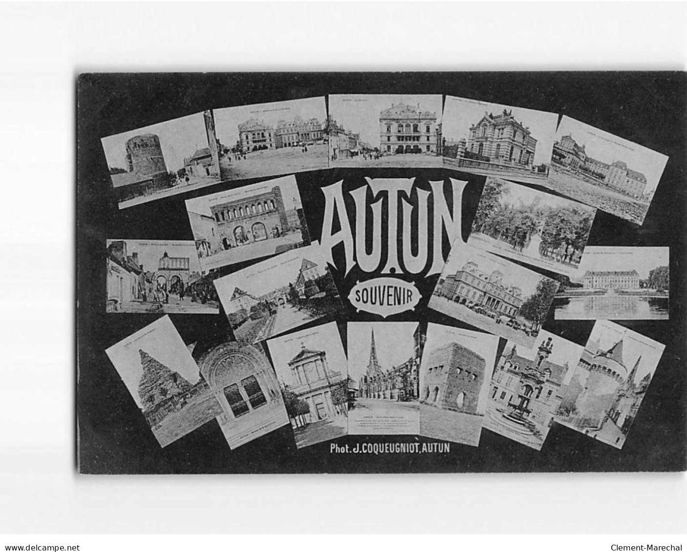 AUTUN : Carte Souvenir - Très Bon état - Autun