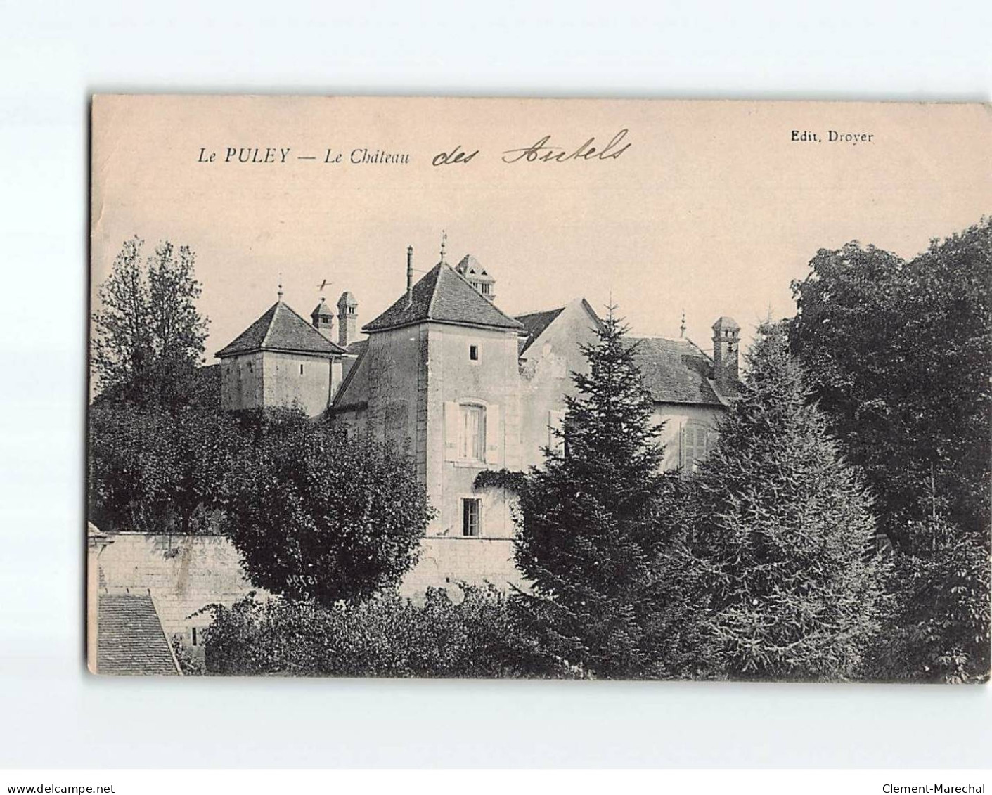 LE PULEY : Le Château - état - Other & Unclassified