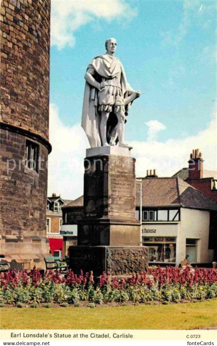 72687010 Carlisle Earl Lonsdale Statue Citadel   - Autres & Non Classés