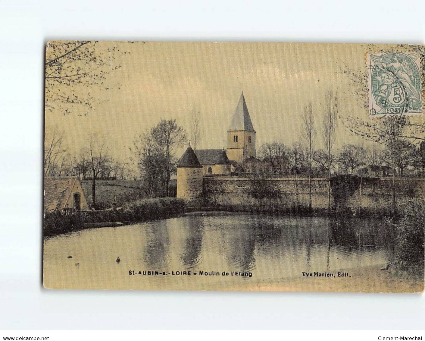 SAINT AUBIN SUR LOIRE : Moulin De L'Etang - état - Sonstige & Ohne Zuordnung