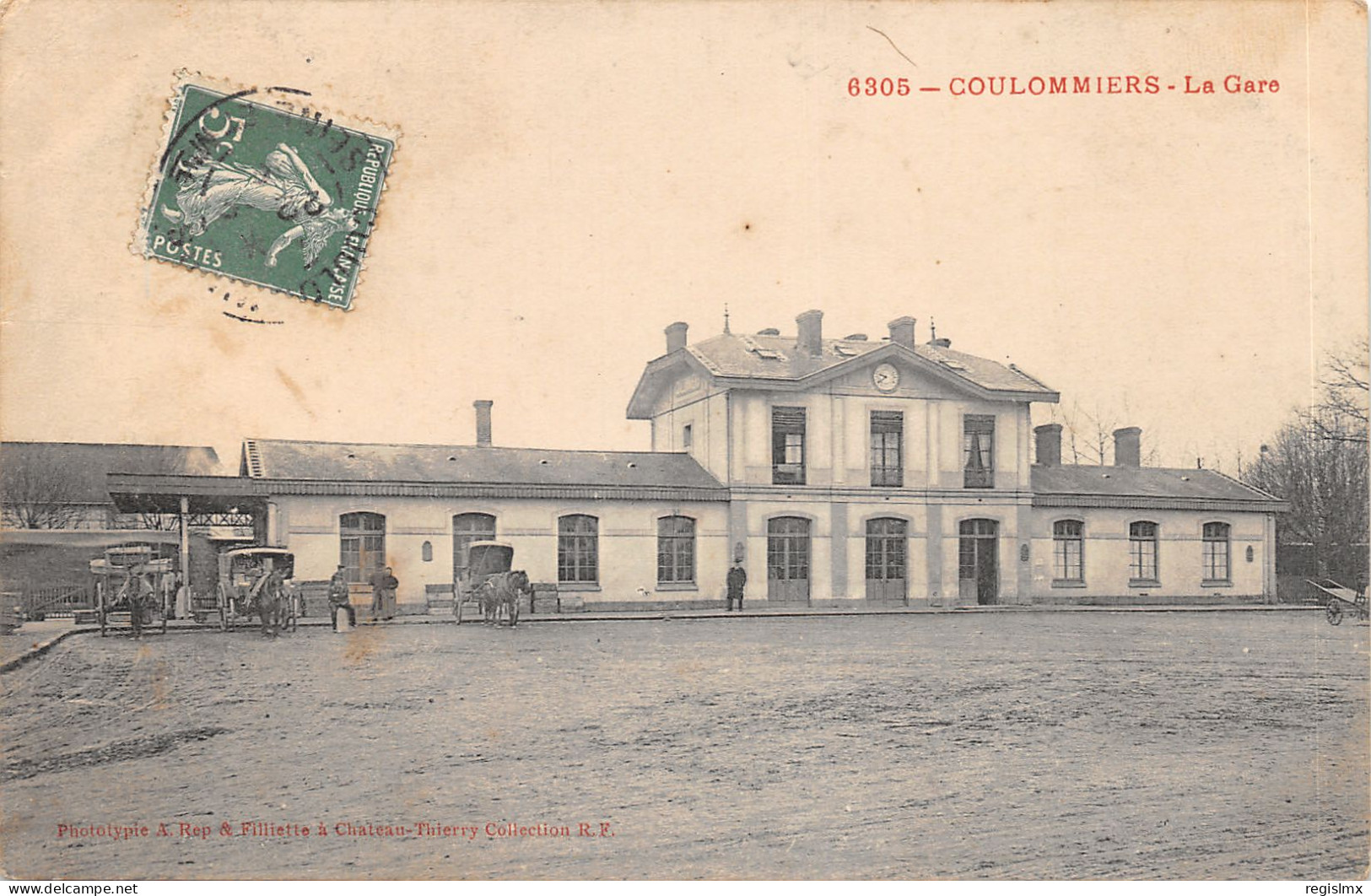 77-COULOMMIERS-LA GARE-N°T2411-C/0261 - Coulommiers