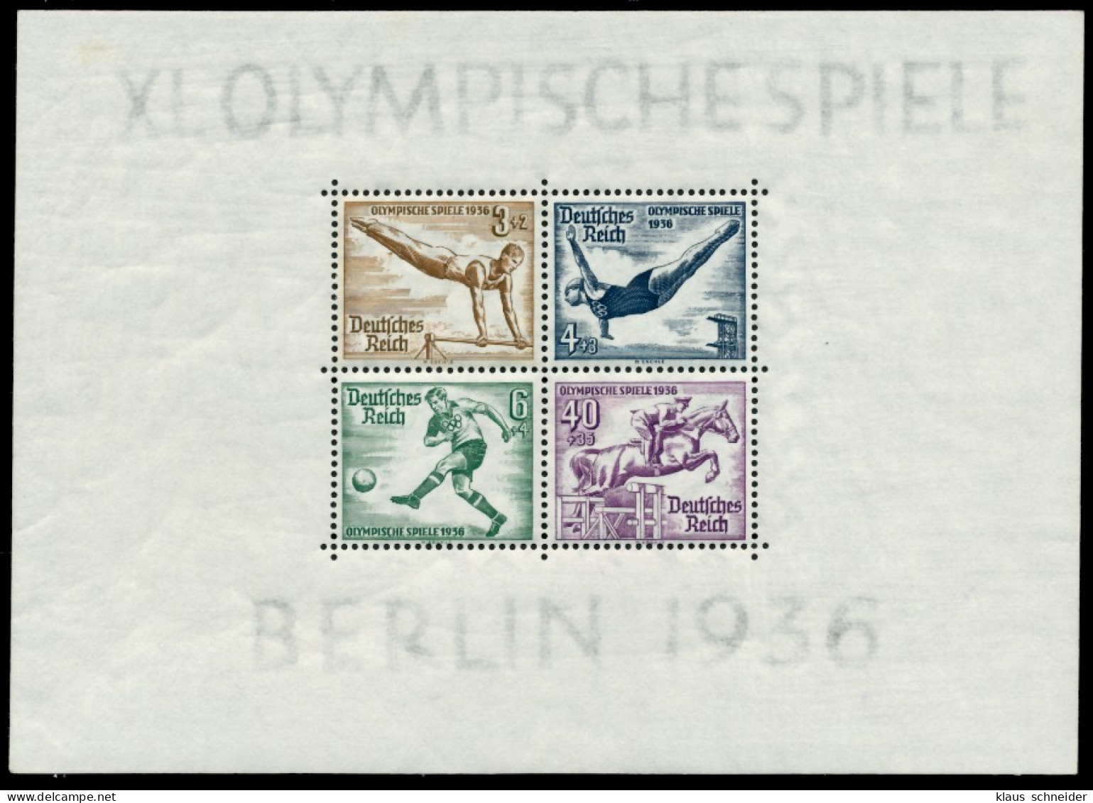 DEUTSCHES REICH Block 5 Und 6 Postfrisch X6DD1DE - Blocs