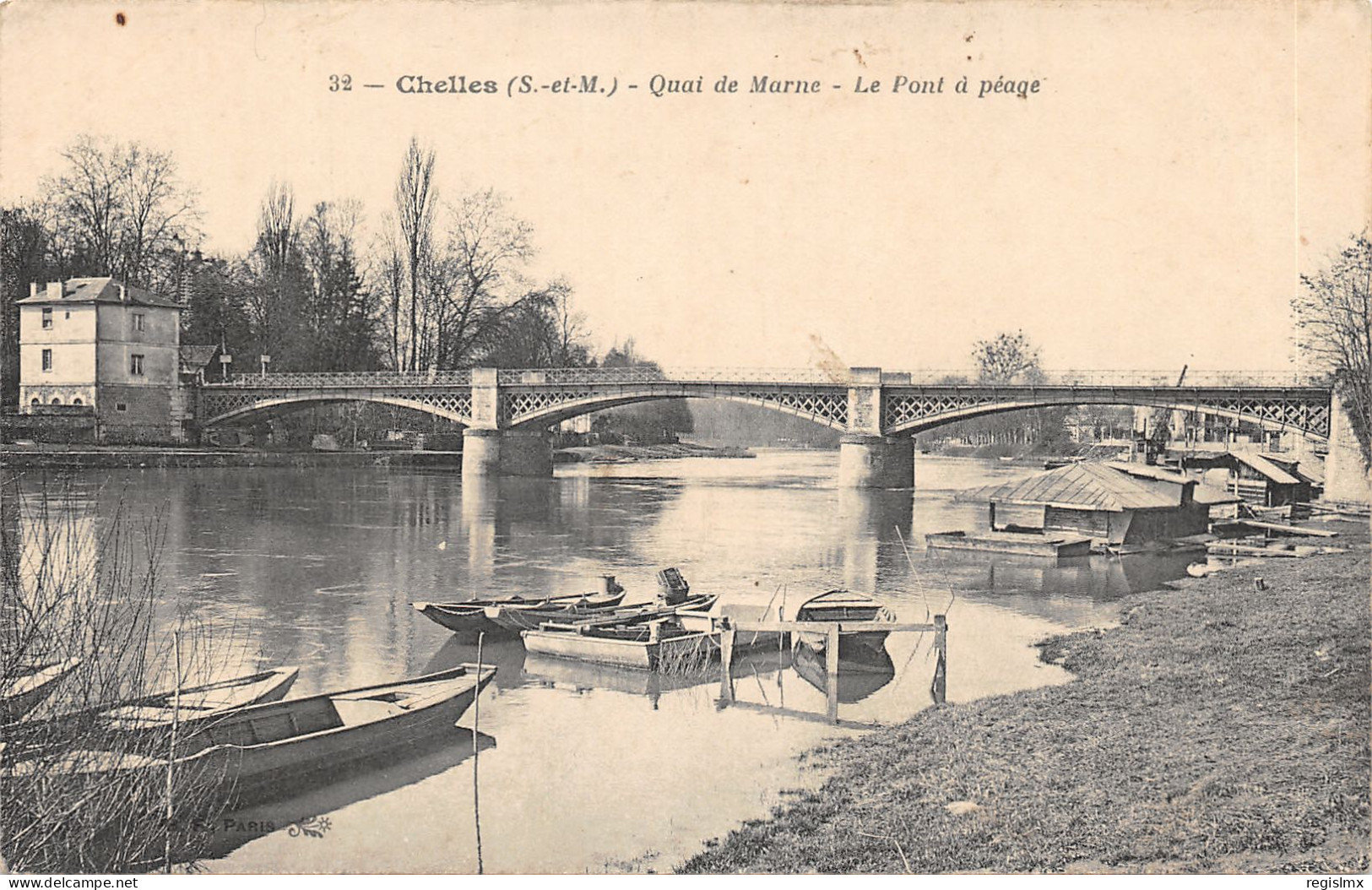 77-CHELLES-LE PONT A PEAGE-N°T2411-C/0011 - Sonstige & Ohne Zuordnung