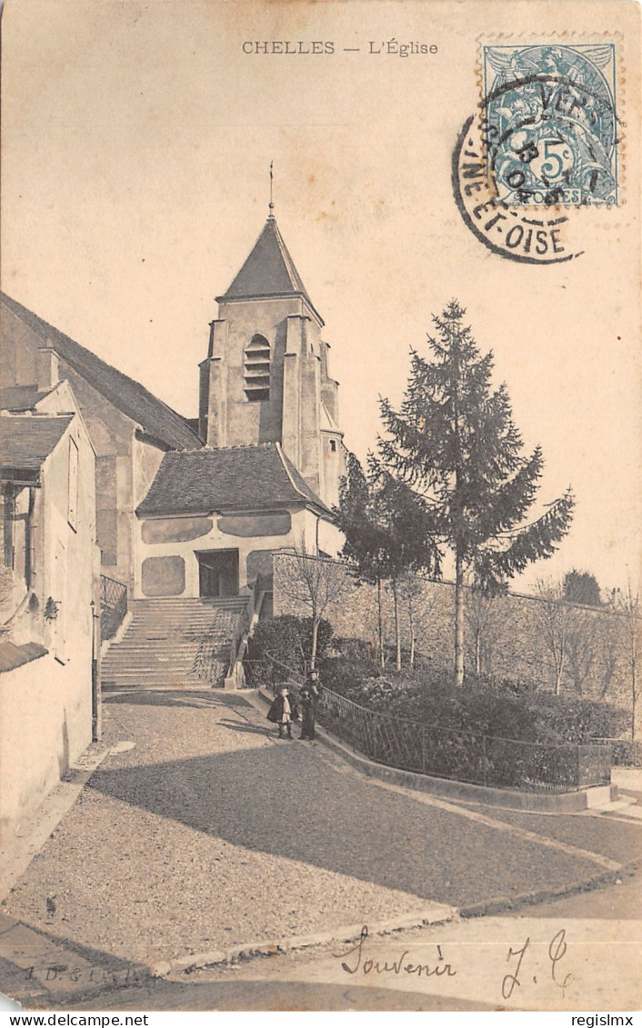 77-CHELLES-L EGLISE-N°T2411-B/0389 - Sonstige & Ohne Zuordnung